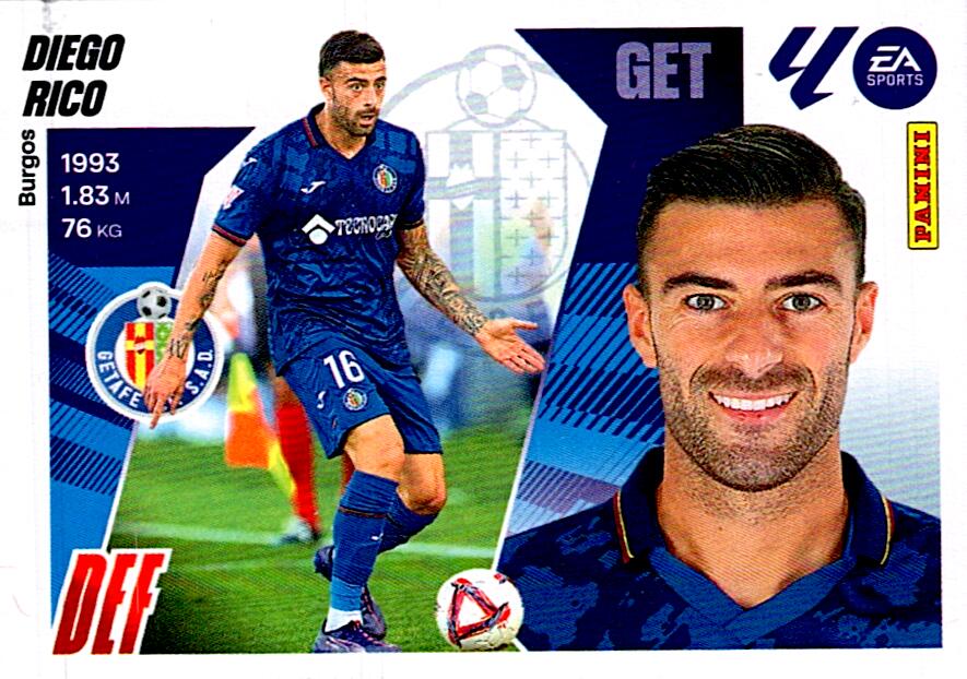 LIGA ESTE 2025/2026 GETAFE CF DIEGO RICO Nº10