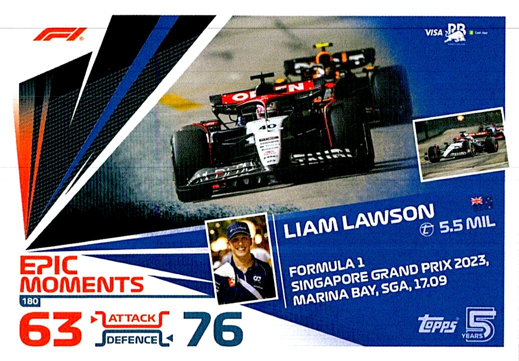 TOPPS TURBO ATTAX 2024 Nº172