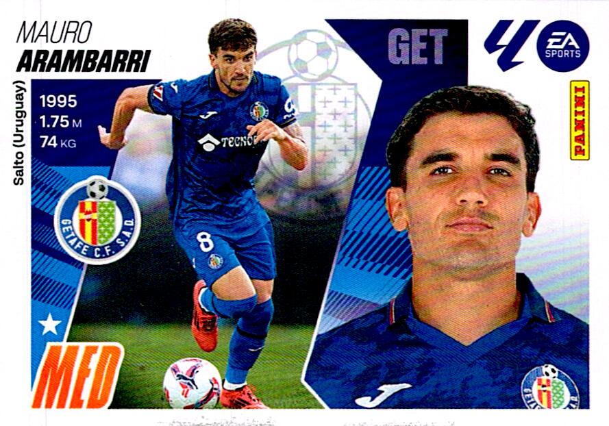 LIGA ESTE 2025/2026 GETAFE CF ARAMBARRI Nº11