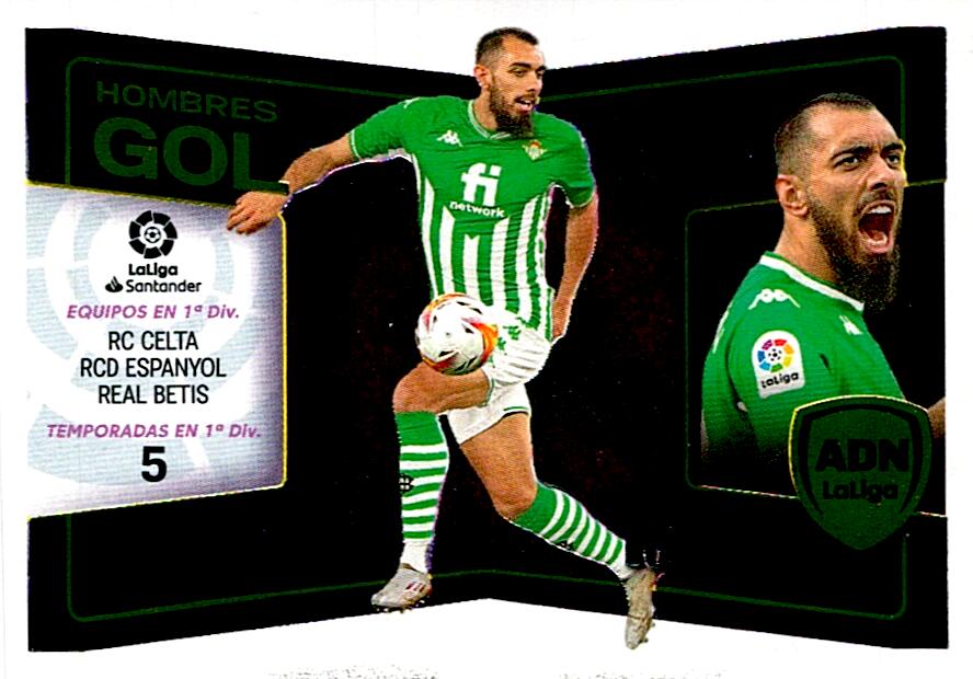 Cromo Liga Este 2022/2023 BORJA IGLESIAS HOMBRES GOL Nº4