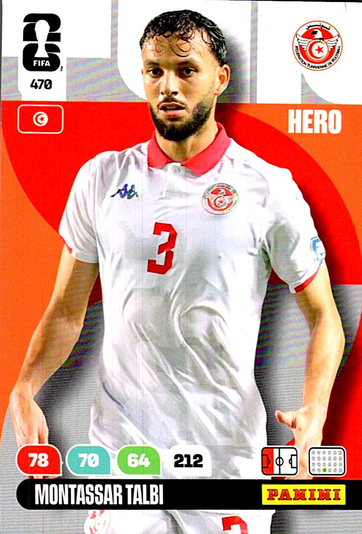 ADRENALYN WORLD CUP 2026 MONTASSAR TALBI TUNISIA Nº470