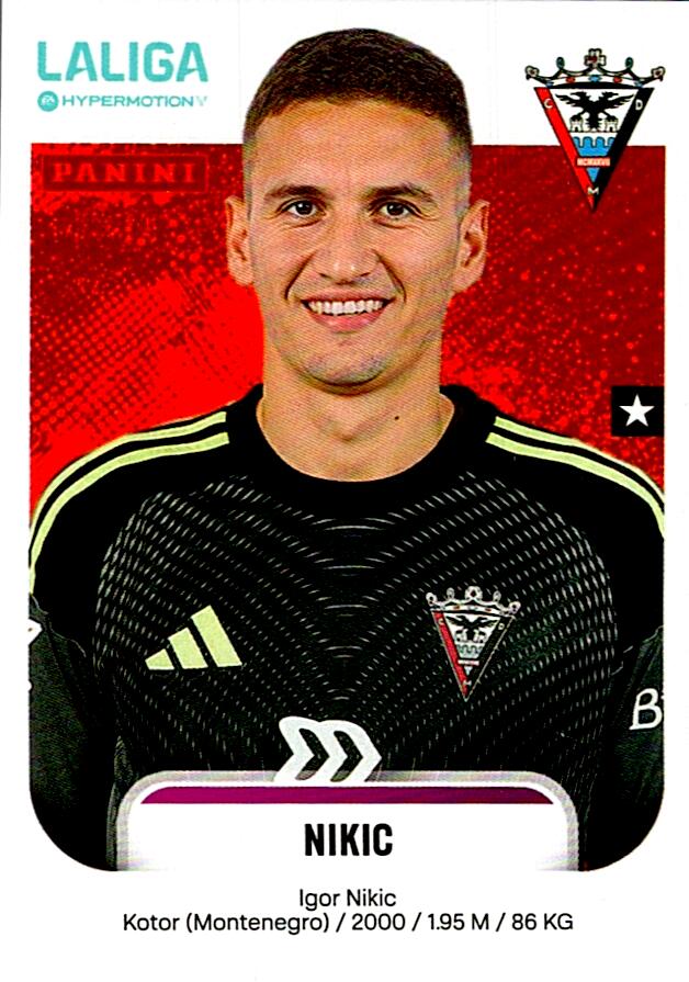LALIGA HYPERMOTION 2025-26 NIKIC MIRANDES Nº308