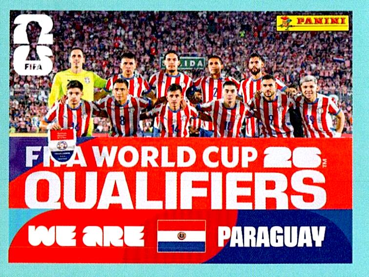 STICKERS FIFA WORLD CUP 2026 ALINEACION NºPAR 13