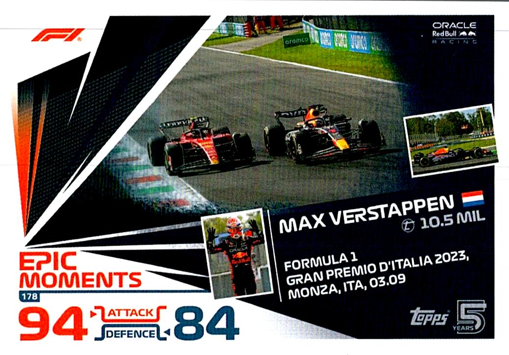 TOPPS TURBO ATTAX 2024 Nº174