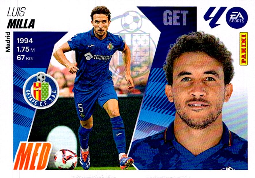 LIGA ESTE 2025/2026 GETAFE CF MILLA Nº14