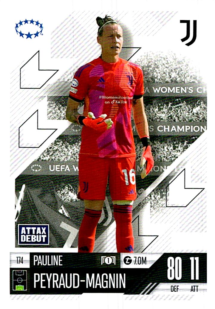 Match Attax Extra 2025 Pauline Peyraud-Magnin nº174