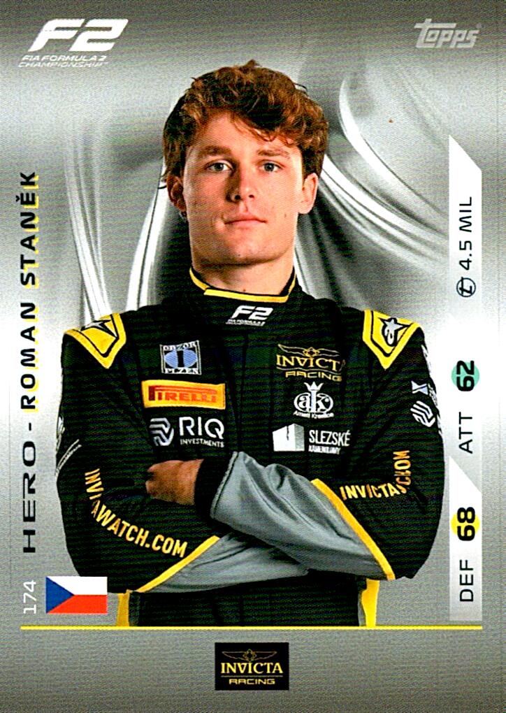 Turbo Attax 2025 ROMAN STANEK nº174