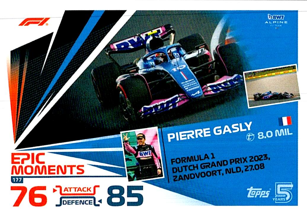 TOPPS TURBO ATTAX 2024 Nº175