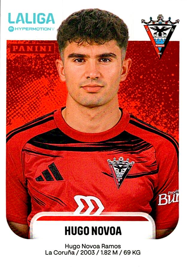 LALIGA HYPERMOTION 2025-26 HUGO NOVOA MIRANDES Nº310