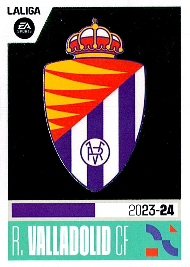 LIGA ESTE 2023/24 REAL VALLADOLID ESCUDOS SEGUNDA DIVISION 20