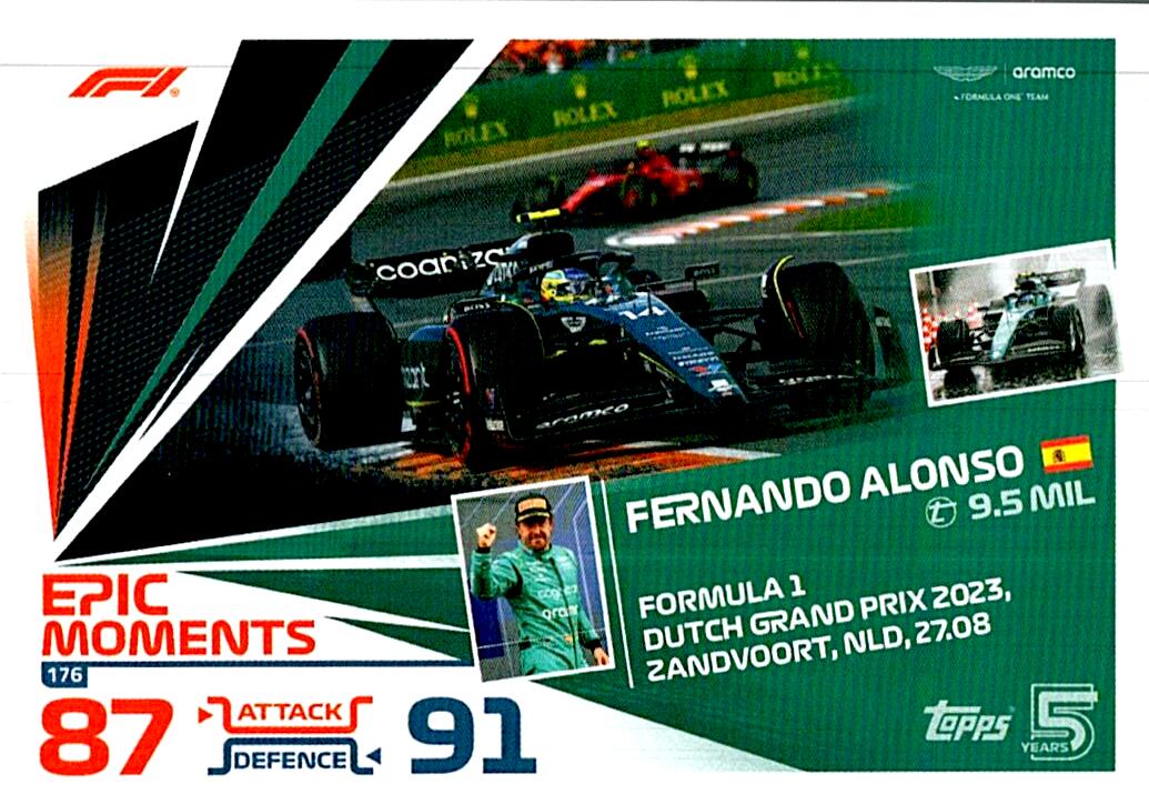 TOPPS TURBO ATTAX 2024 Nº176