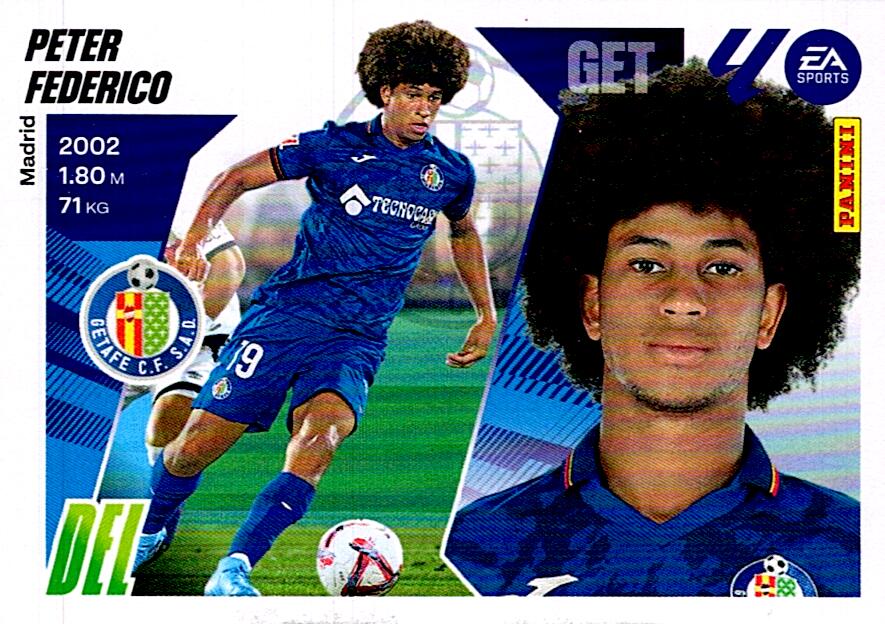 LIGA ESTE 2025/2026 GETAFE CF PETER FEDERICO Nº17