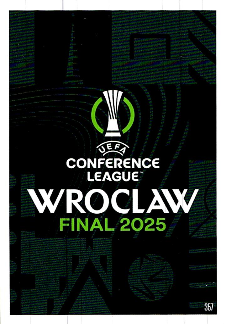 Match Attax Extra 2025 Wroclaw 2025 Final nº357