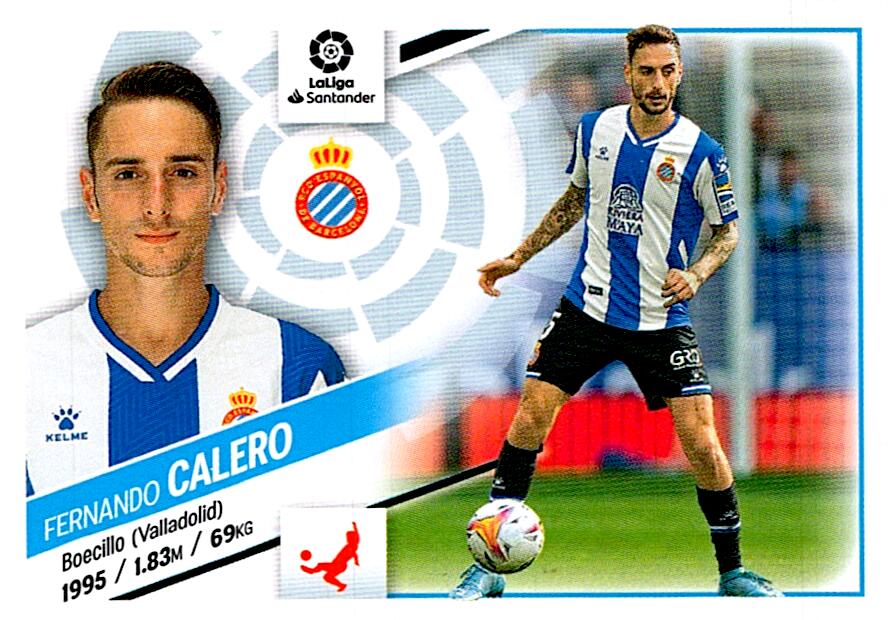 Cromo Liga Este 2022/2023 CALERO RCD ESPANYOL Nº8