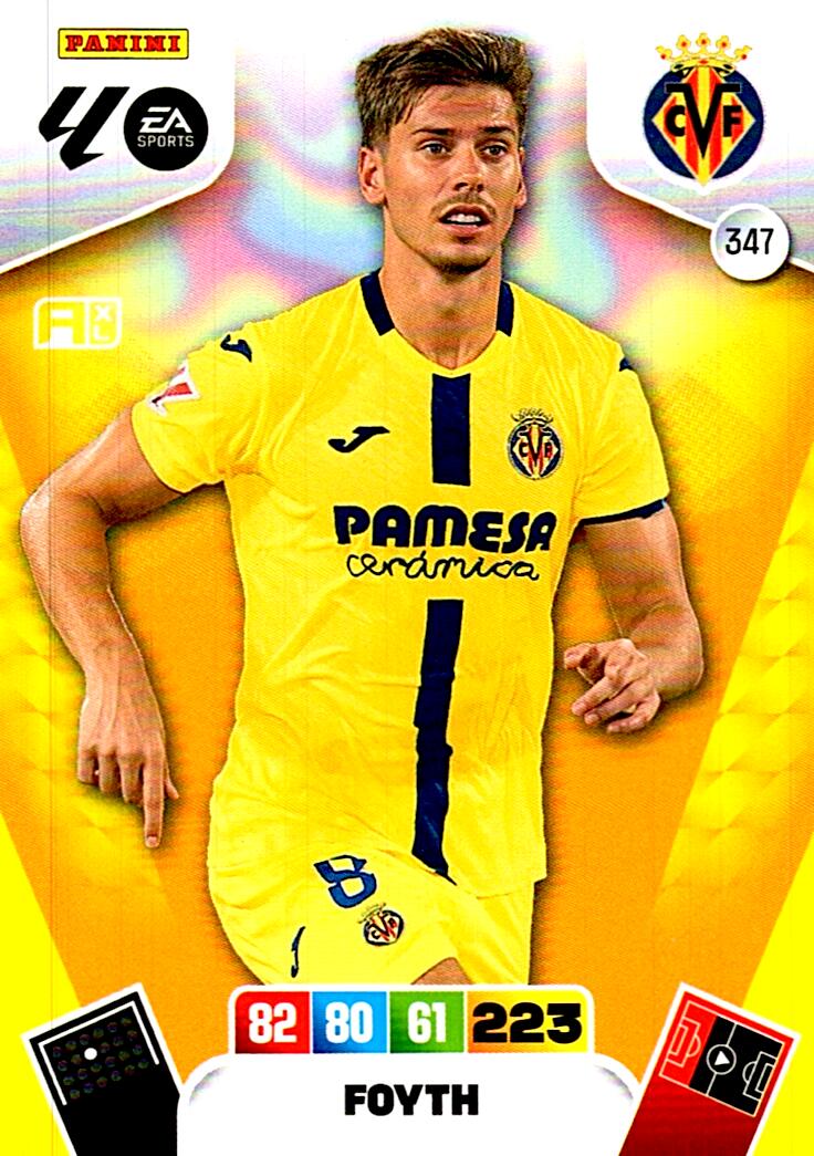 ADRENALYN LA LIGA 2025/2026 FOYTH VILLARREAL CF Nº347