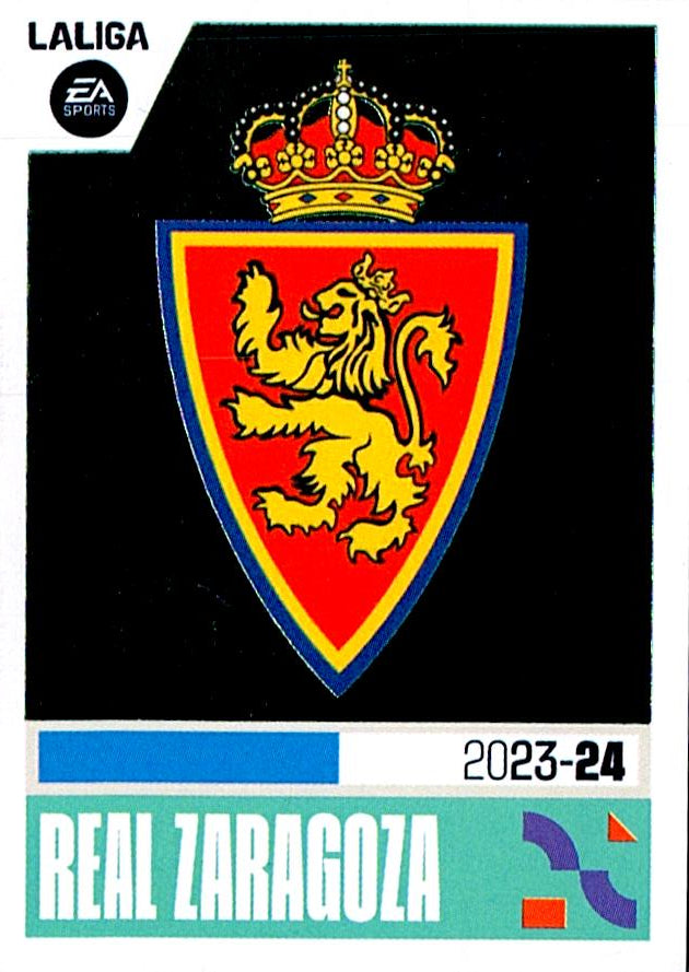 LIGA ESTE 2023/24 REAL ZARAGOZA ESCUDOS SEGUNDA DIVISION 22