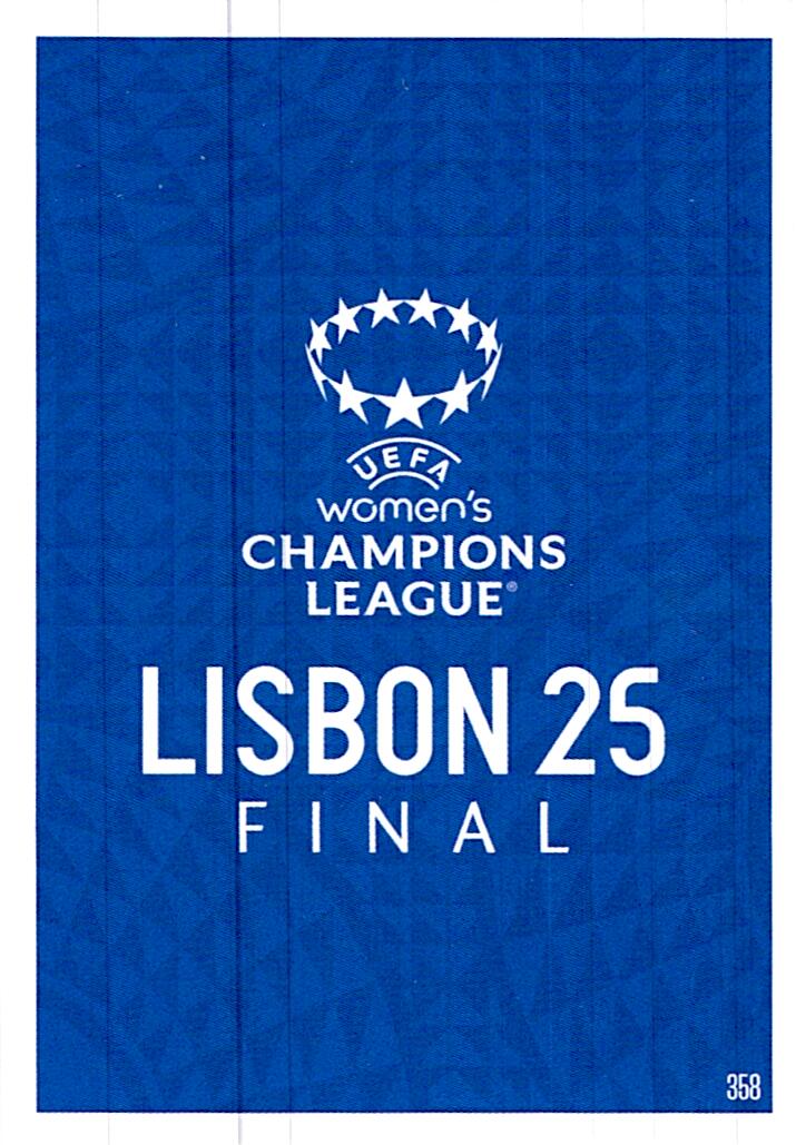 Match Attax Extra 2025 Lisbon 25 Final nº358