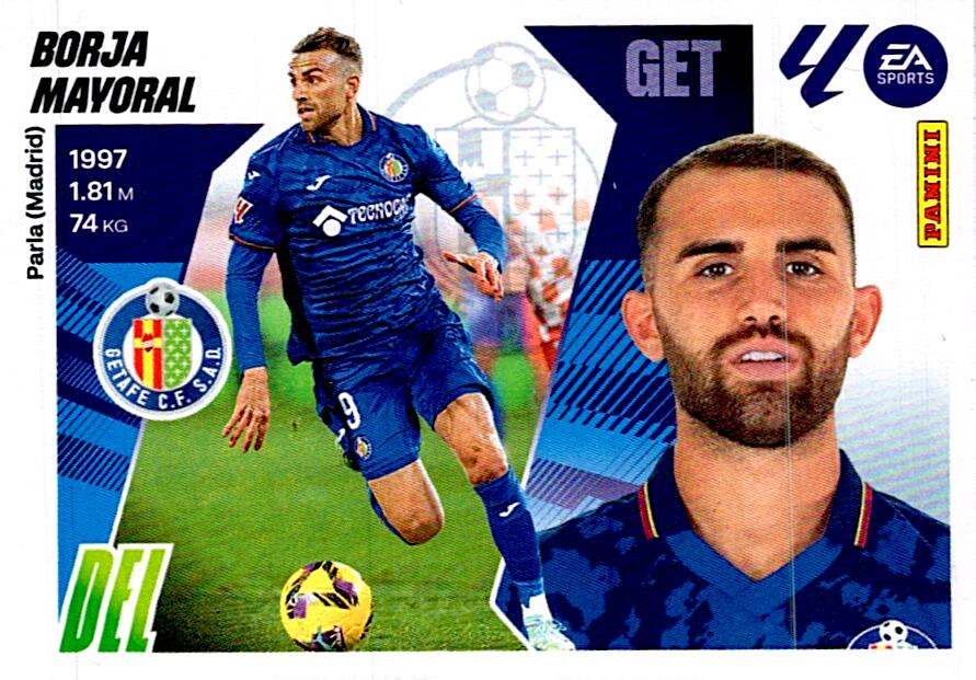 LIGA ESTE 2025/2026 GETAFE CF BORJA MAYORAL Nº19