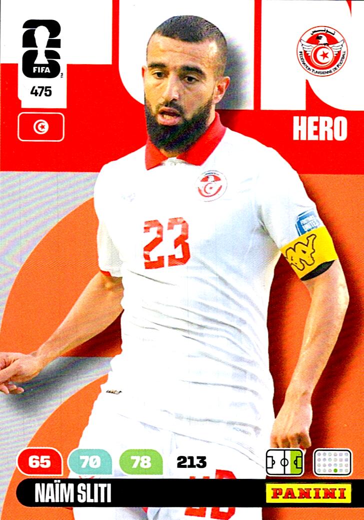 ADRENALYN WORLD CUP 2026 NAÏM SLITI TUNISIA Nº475