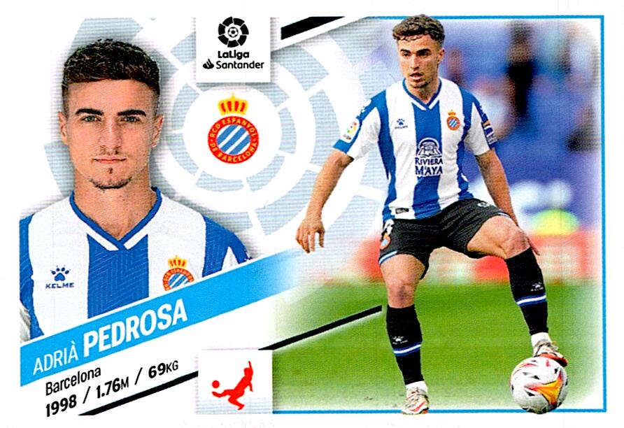 Cromo Liga Este 2022/2023 PEDROSA RCD ESPANYOL Nº9