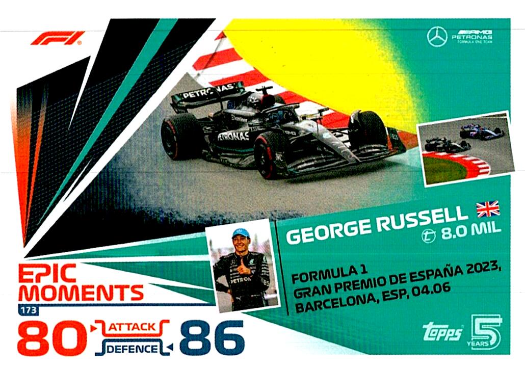 TOPPS TURBO ATTAX 2024 Nº179