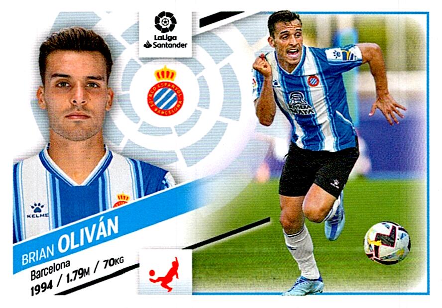 Cromo Liga Este 2022/2023 OLIVAN RCD ESPANYOL Nº10