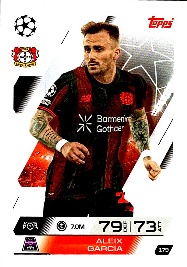 MATCH ATTAX CHAMPIONS LEAGUE 2025/2026 ALEIX GARCIA Nº179