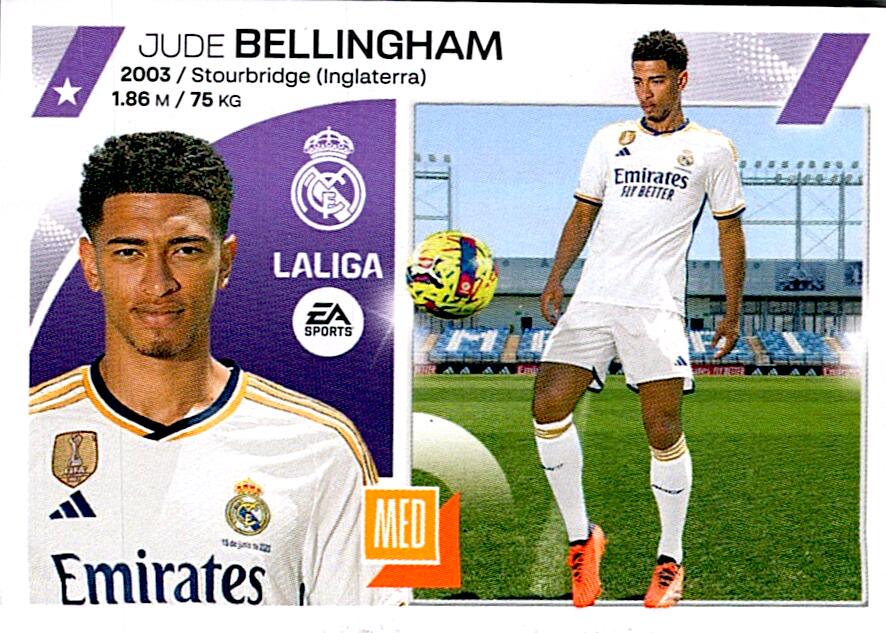 LIGA ESTE 2023/2024 JUDE BELLINGHAM ULTIMO FICHAJE Nº2