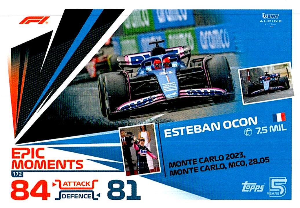 TOPPS TURBO ATTAX 2024 Nº180