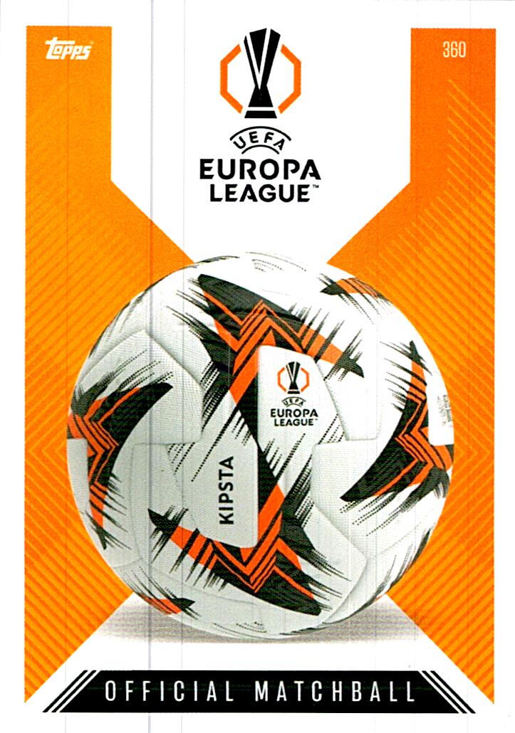 Match Attax Extra 2025 Official matchball nº360