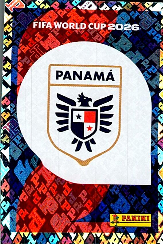STICKERS FIFA WORLD CUP 2026 ESCUDO NºPAN 1