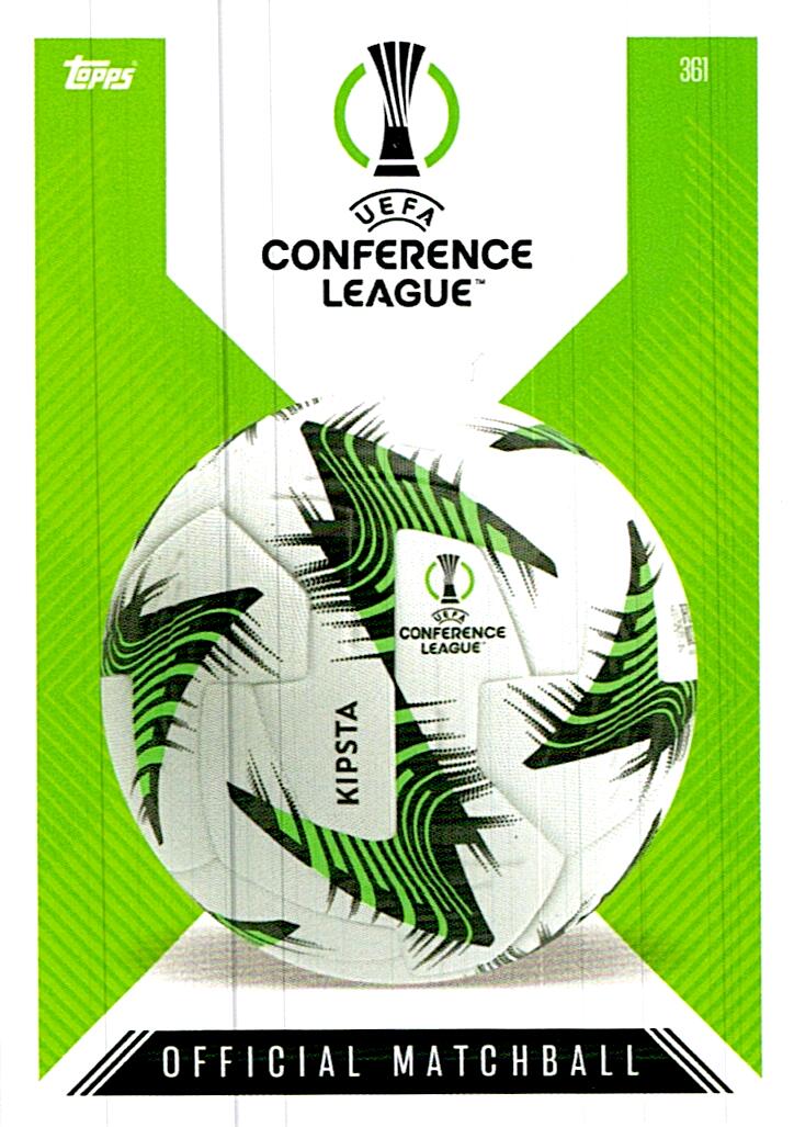 Match Attax Extra 2025 Official matchball nº361