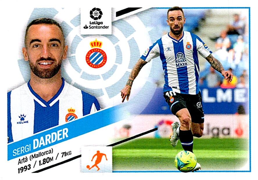 Cromo Liga Este 2022/2023 DARDER RCD ESPANYOL Nº13