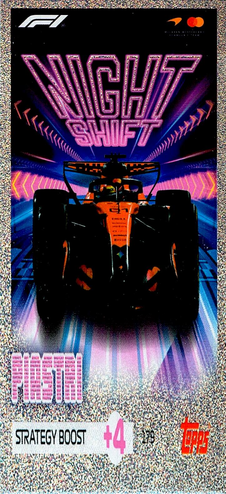 TURBO ATTAX FORMULA 1 2026 OSCAR PIASTRI Nº179