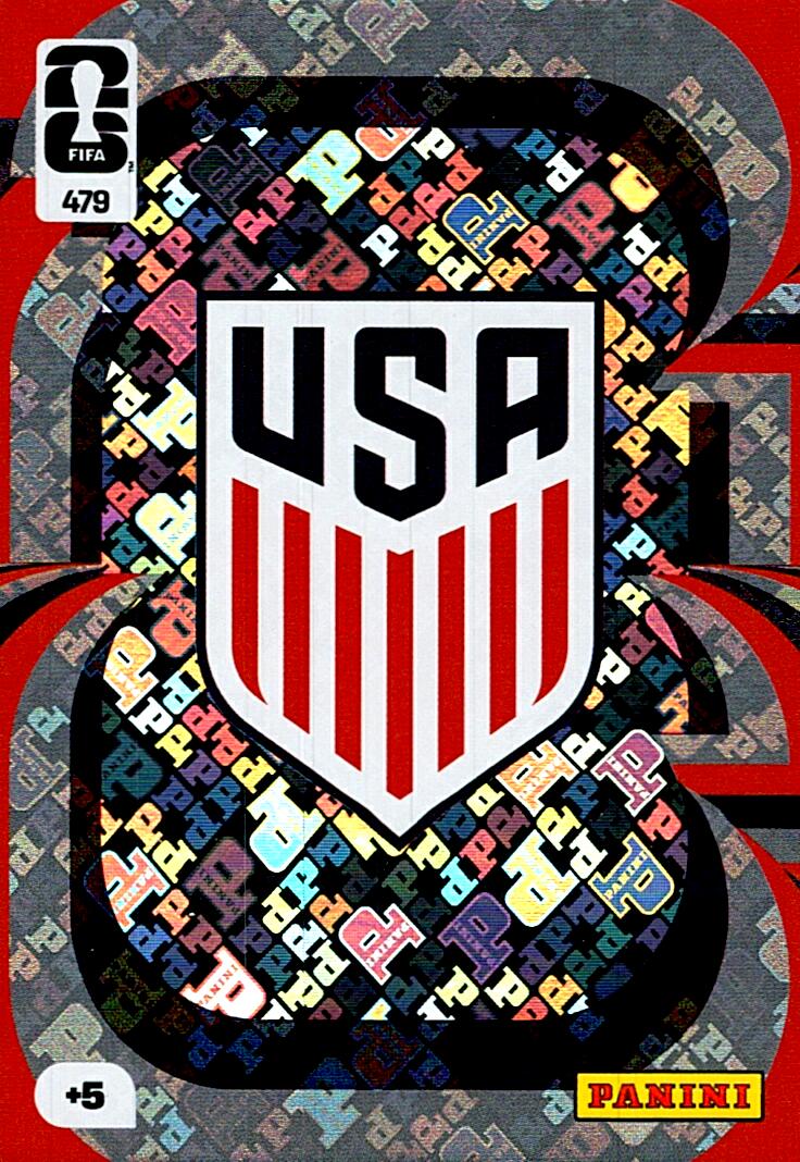 ADRENALYN WORLD CUP 2026 ESCUDO UNITED STATES Nº479