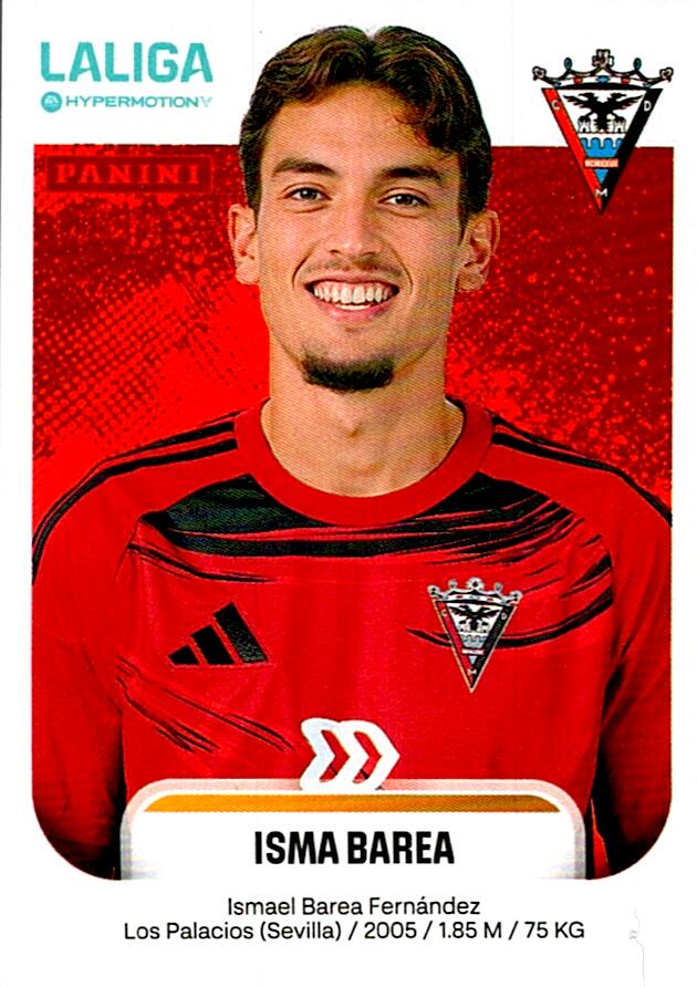 LALIGA HYPERMOTION 2025-26 ISMA BAREA MIRANDES Nº317