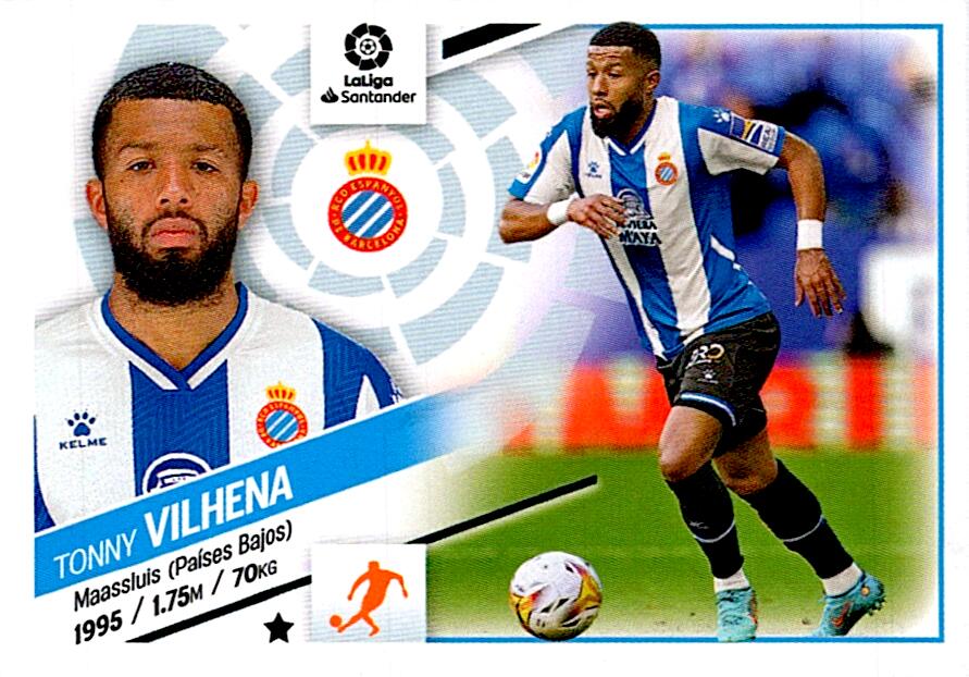 Cromo Liga Este 2022/2023 VILHENA RCD ESPANYOL Nº14