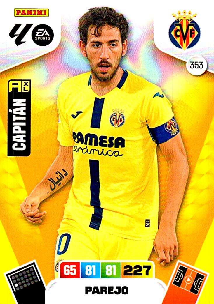 ADRENALYN LA LIGA 2025/2026 PAREJO VILLARREAL CF Nº353