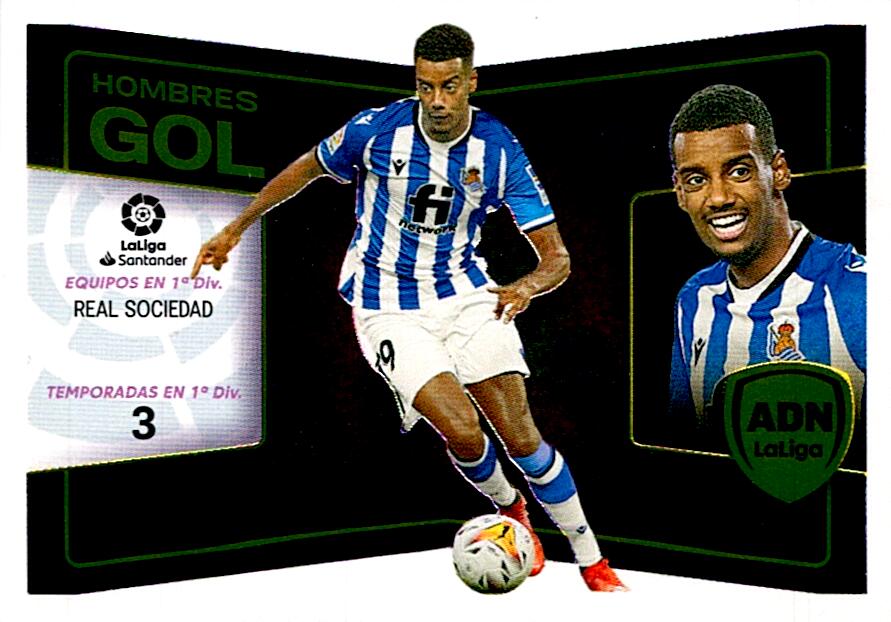 Cromo Liga Este 2022/2023 ISAK HOMBRES GOL Nº15