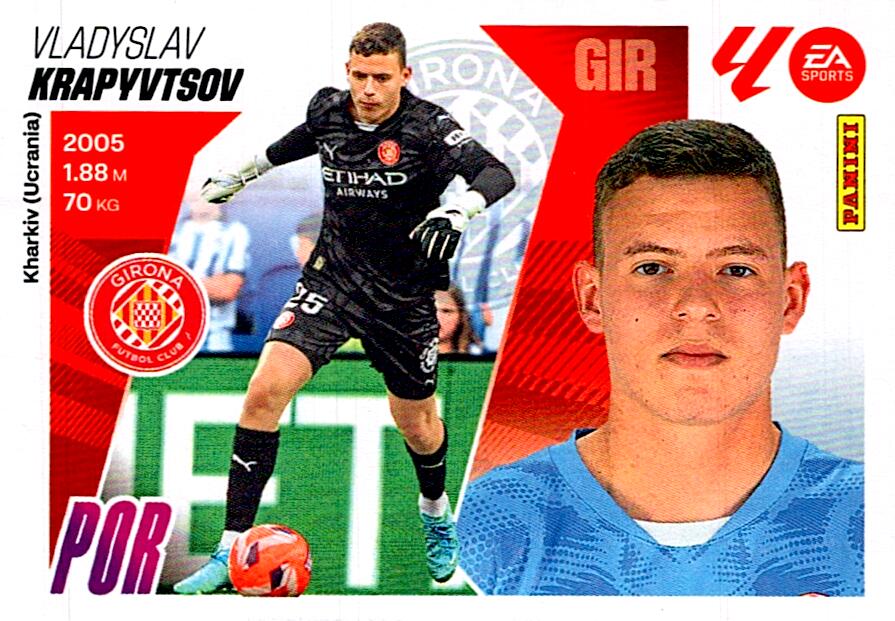 LIGA ESTE 2025/2026 GIRONA FC KRAPYVTSOV Nº4A