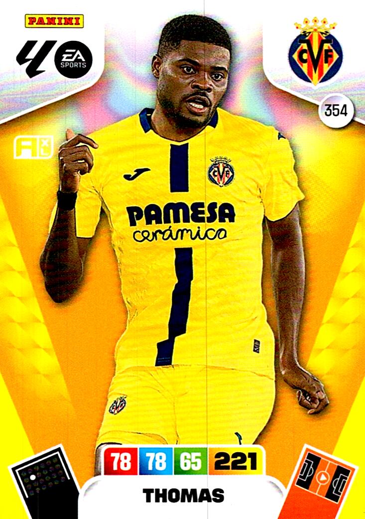 ADRENALYN LA LIGA 2025/2026 THOMAS VILLARREAL CF Nº354