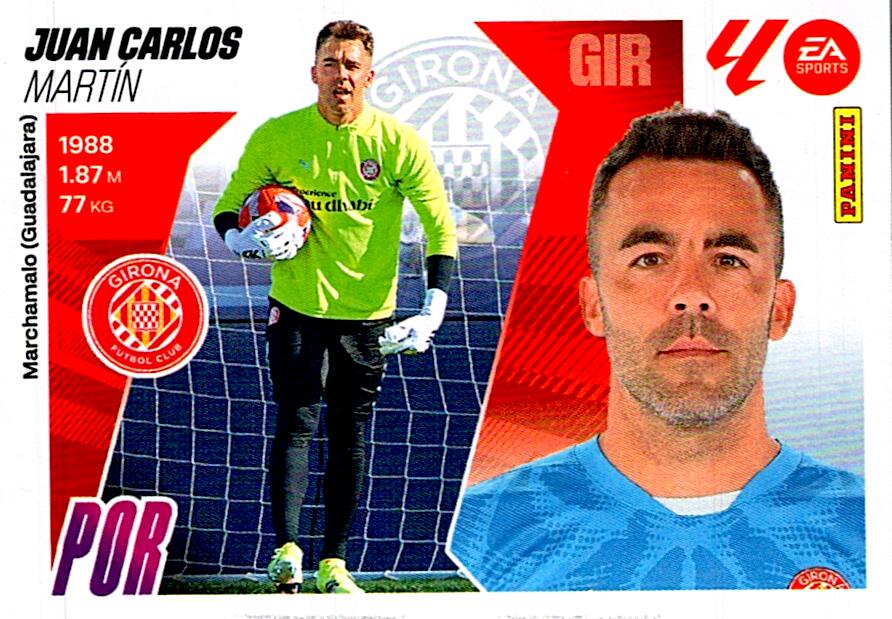 LIGA ESTE 2025/2026 GIRONA FC JUAN CARLOS Nº4B