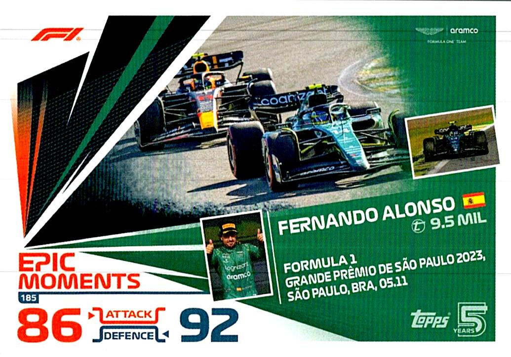 TOPPS TURBO ATTAX 2024 Nº185