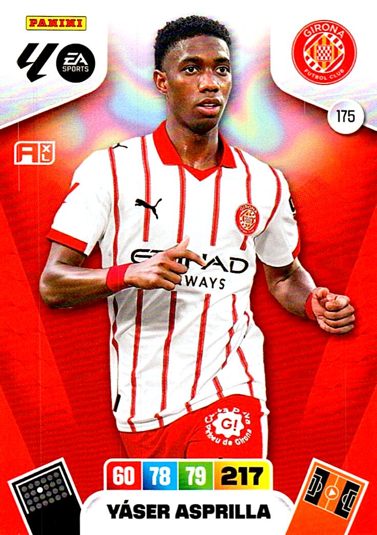 ADRENALYN LA LIGA 2025/2026 YASER ASPRILLA GIRONA FC CF Nº175