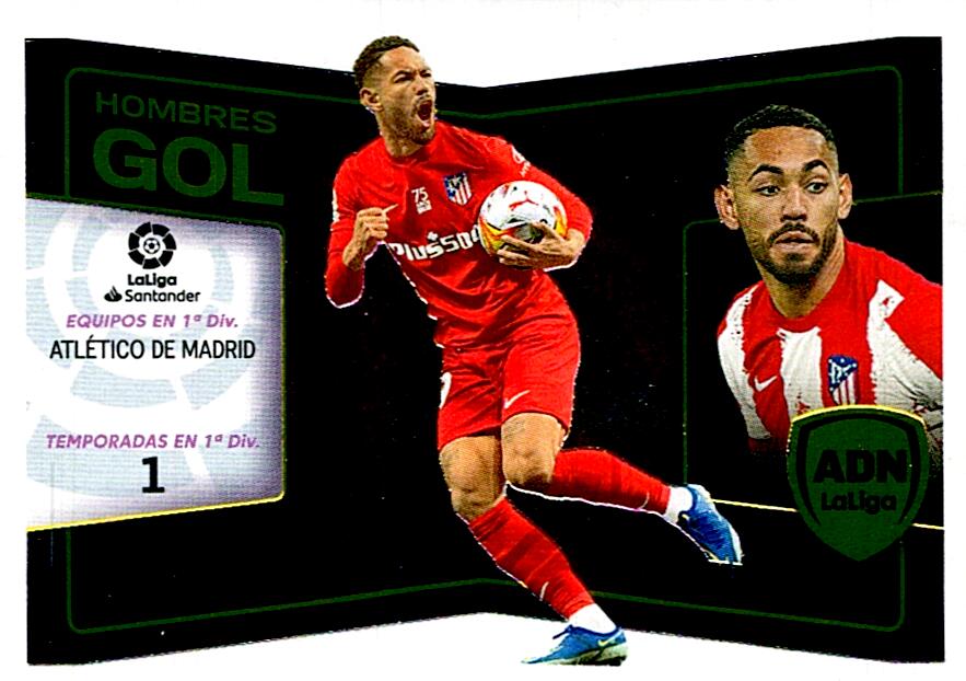 Cromo Liga Este 2022/2023 MATHEUS CUNHA HOMBRES GOL Nº17