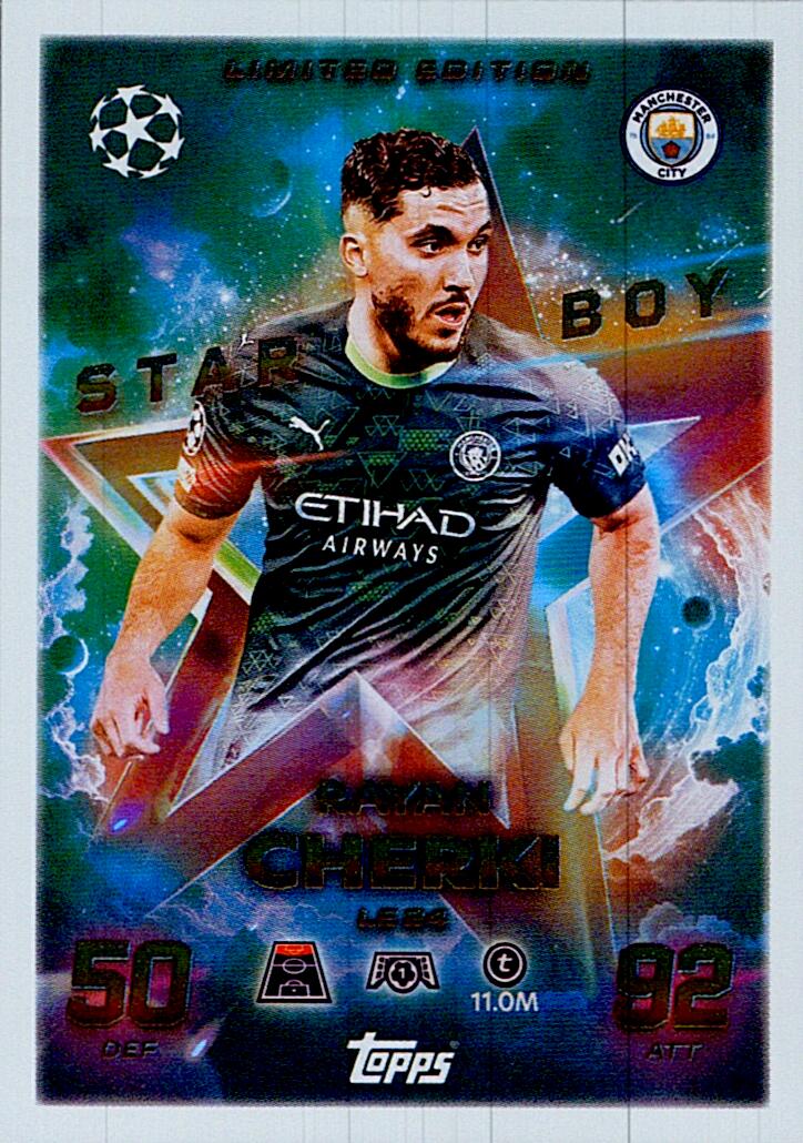 MATCH ATTAX CHAMPIONS LEAGUE 2025/2026 CHERKI LIMITED EDITION NºLE24
