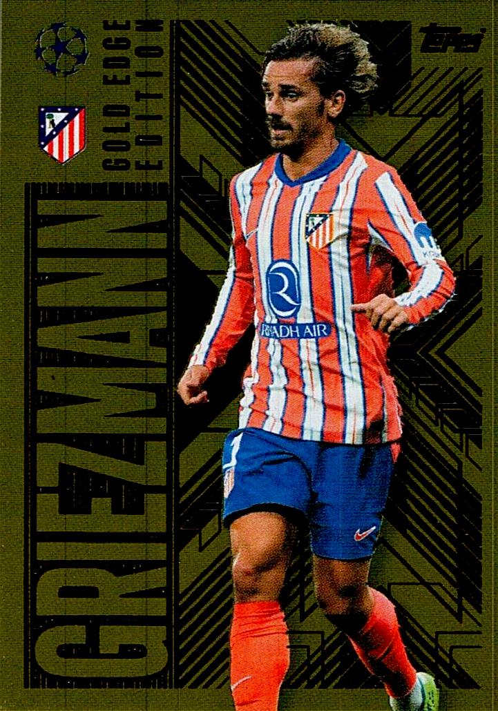 Match Attax Extra 2025 Antoine Griezmann Gold Edge nºGOL4