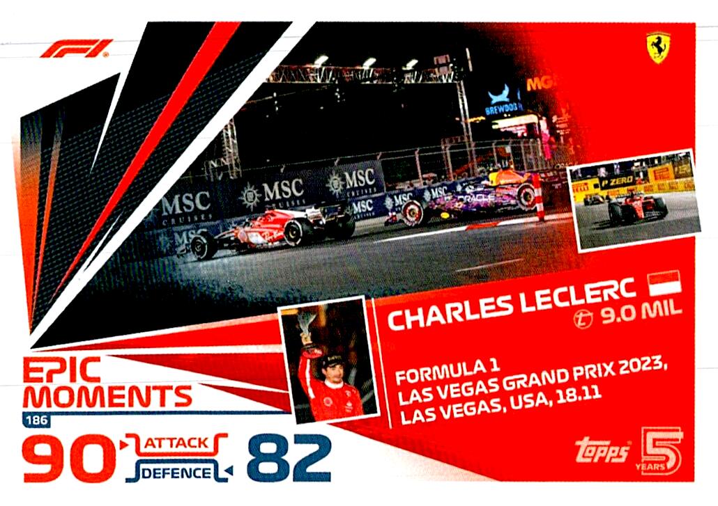 TOPPS TURBO ATTAX 2024 Nº186