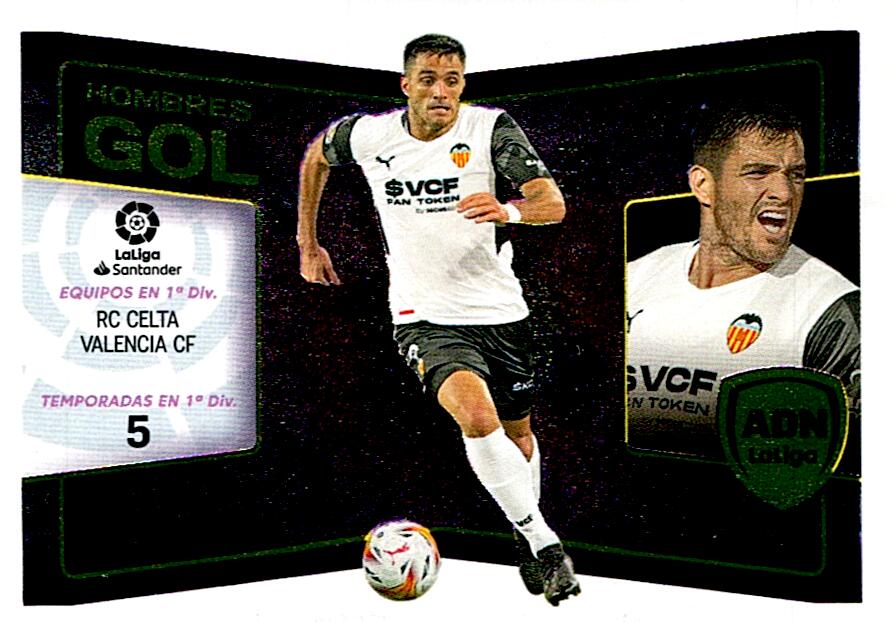 Cromo Liga Este 2022/2023 MAXI GOMEZ HOMBRES GOL Nº18