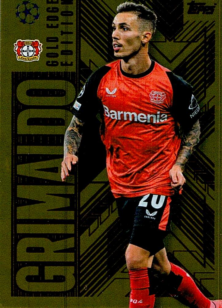 Match Attax Extra 2025 Grimaldo Gold Edge nºGOL5